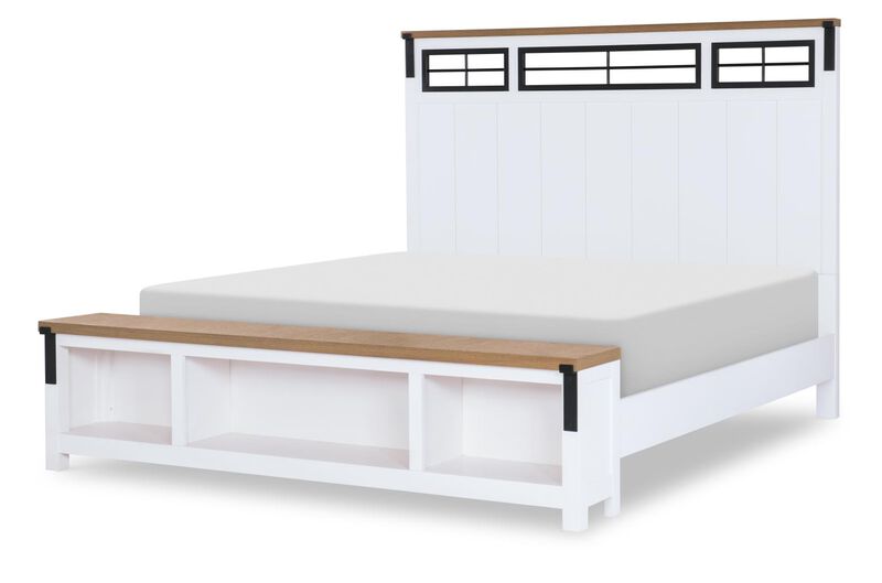 Franklin King Panel Bed w/ Storage