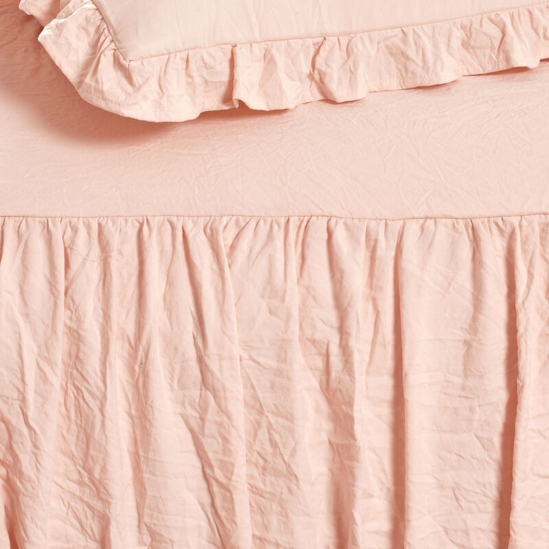 Ruffle Skirt Bedspread 3Pc Set