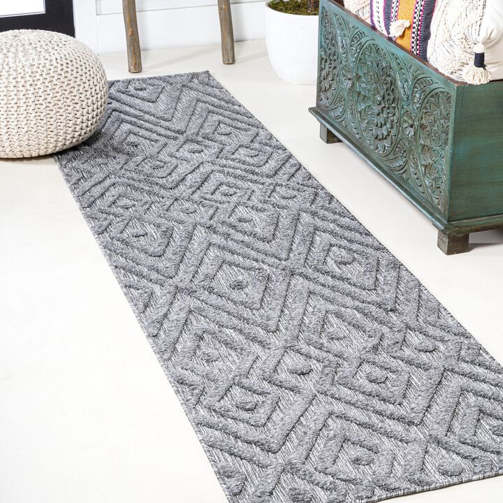 Balansat Moroccan Diamond Indoor/Outdoor Area Rug