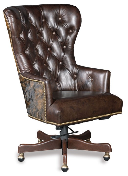 Katherine Home Office Chair in Brown