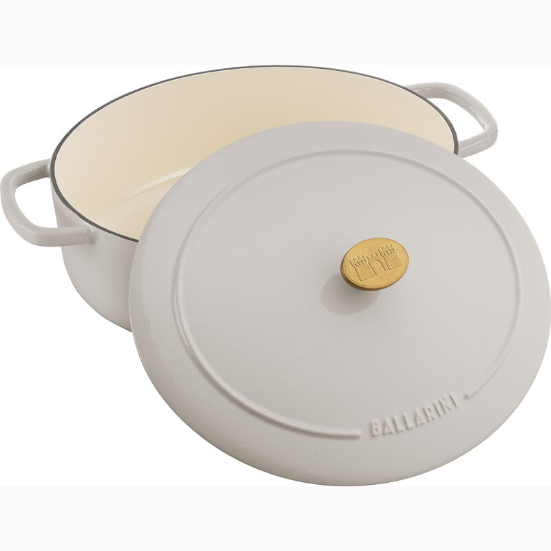 Ballarini Bellamonte Cast Iron 4.75-qt Oval Dutch Oven - Saggio Green