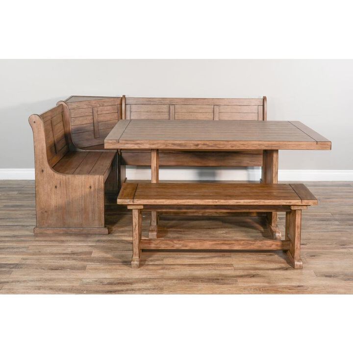 Sunny Designs Wood Breakfast Nook Dining Set