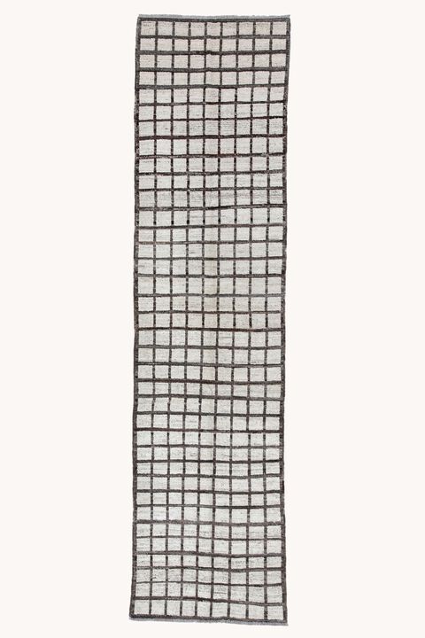 District Loom Modern Afghan Tulu runner rug-Burma