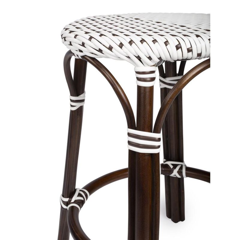 Belen Kox Coastal Rattan Counter Stool, Belen Kox