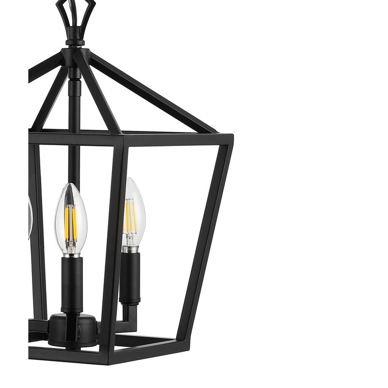 PagodaBulb Lantern Metal LED Pendant