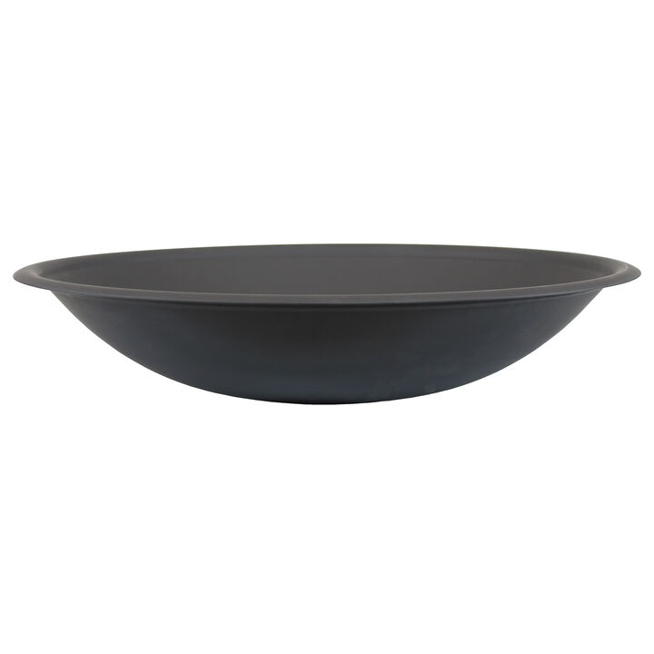 Sunnydaze Classic Elegance Steel Replacement Fire Pit Bowl - Black