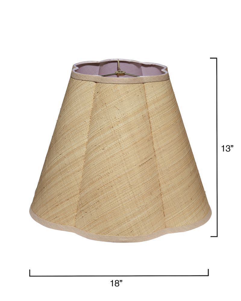 Scalloped Lamp Shade