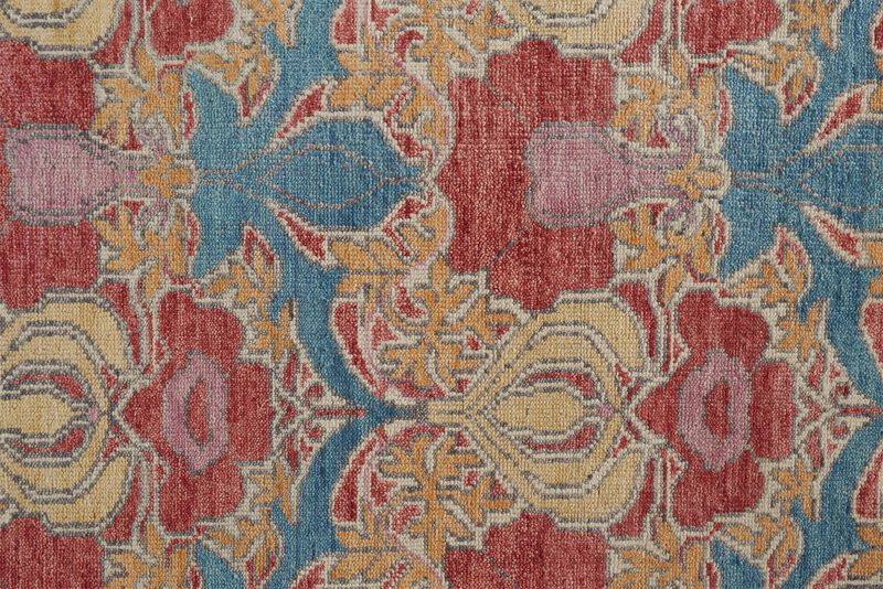 Beall 6633F Blue/Red/Yellow 9'6" x 13'6" Rug