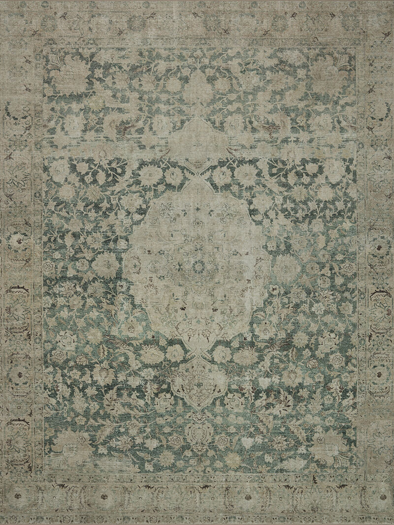 Sinclair SIN05 Jade/Sand 3'6" x 5'6" Rug