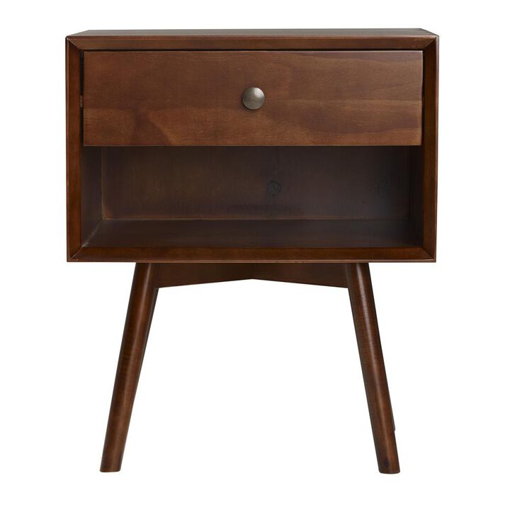 Belen Kox Mid-Century Modern Nightstand - Walnut Collection, Belen Kox