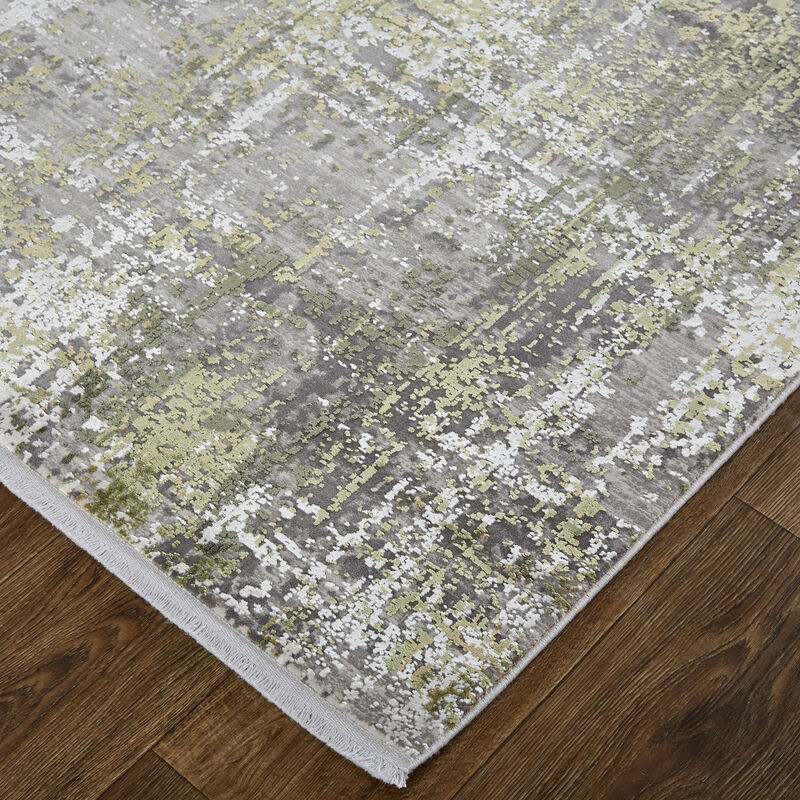 Cadiz 39FXF Green/Gray/Ivory 3'1" x 5' Rug