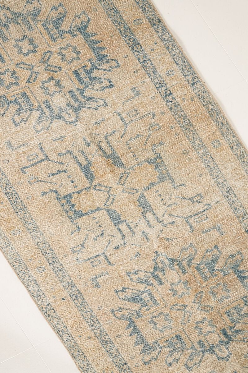 District Loom Vintage Persian Karaja Runner Rug-Brockton