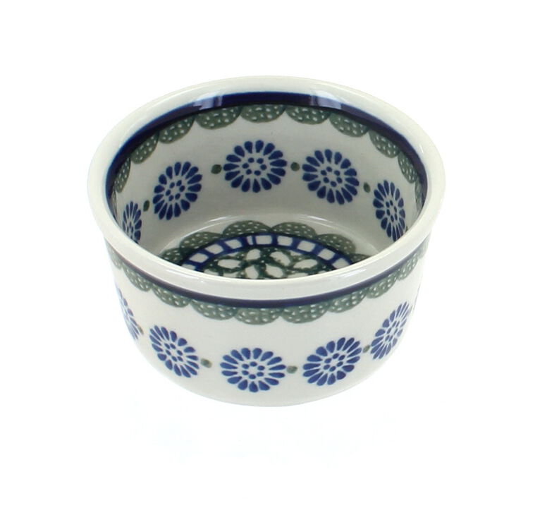 Blue Rose Polish Pottery Maia Small Deep Ramekin