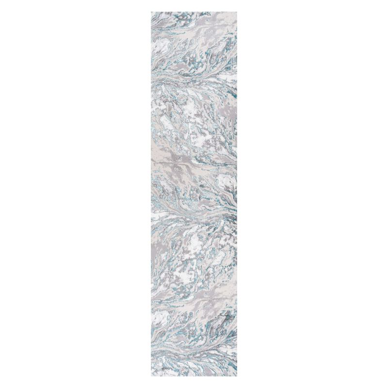 Swirl Marbled Abstract Area Rug