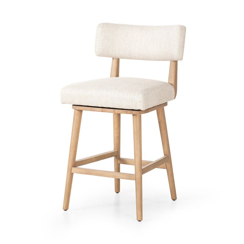 Cardell Swivel Counter Stool in Essence Natural