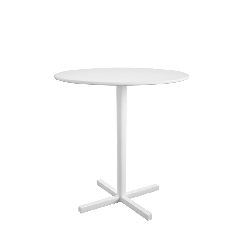 24" Round Indoor/Outdoor Steel Bistro Table