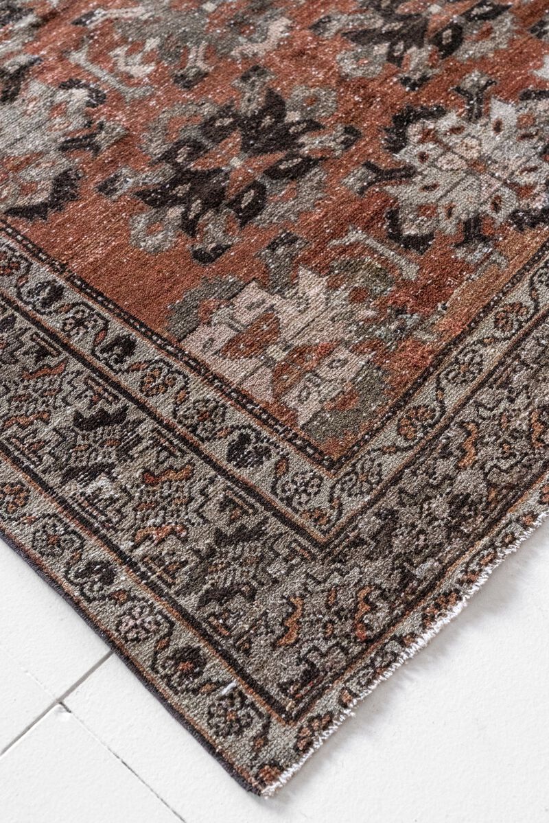 District Loom Vintage Hamadan scatter rug-Florence