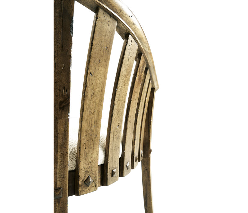 Medium Driftwood Tub Arm Chair