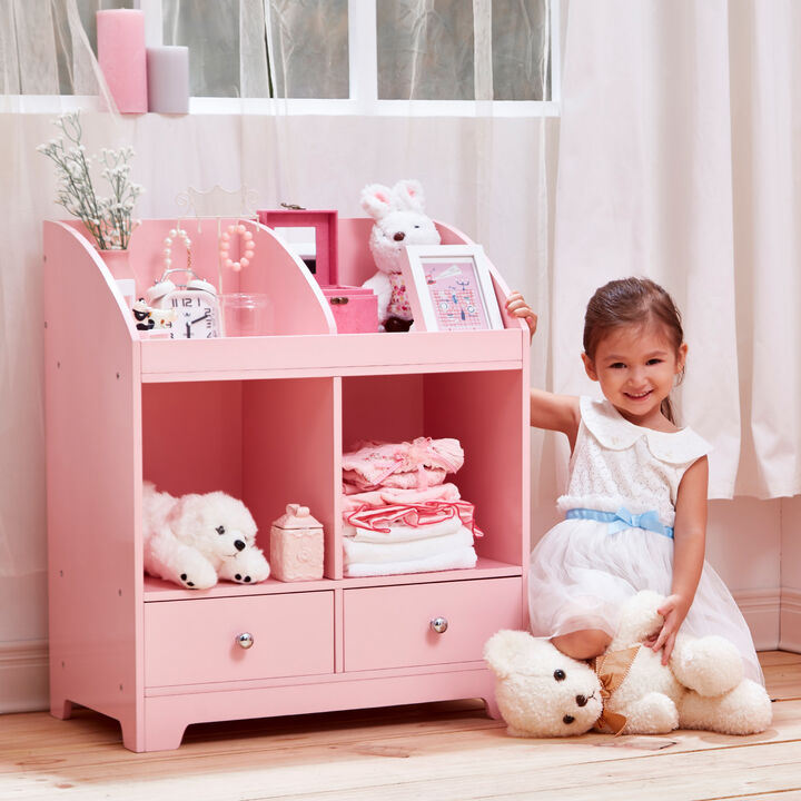 Little Princess Cindy Toy Cubby Storage - Pink 