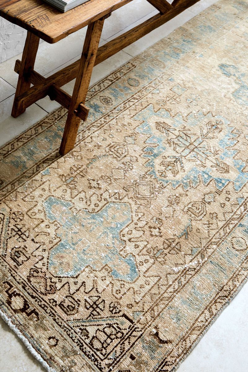 District Loom Vintage Turkish Runner Rug-Hester