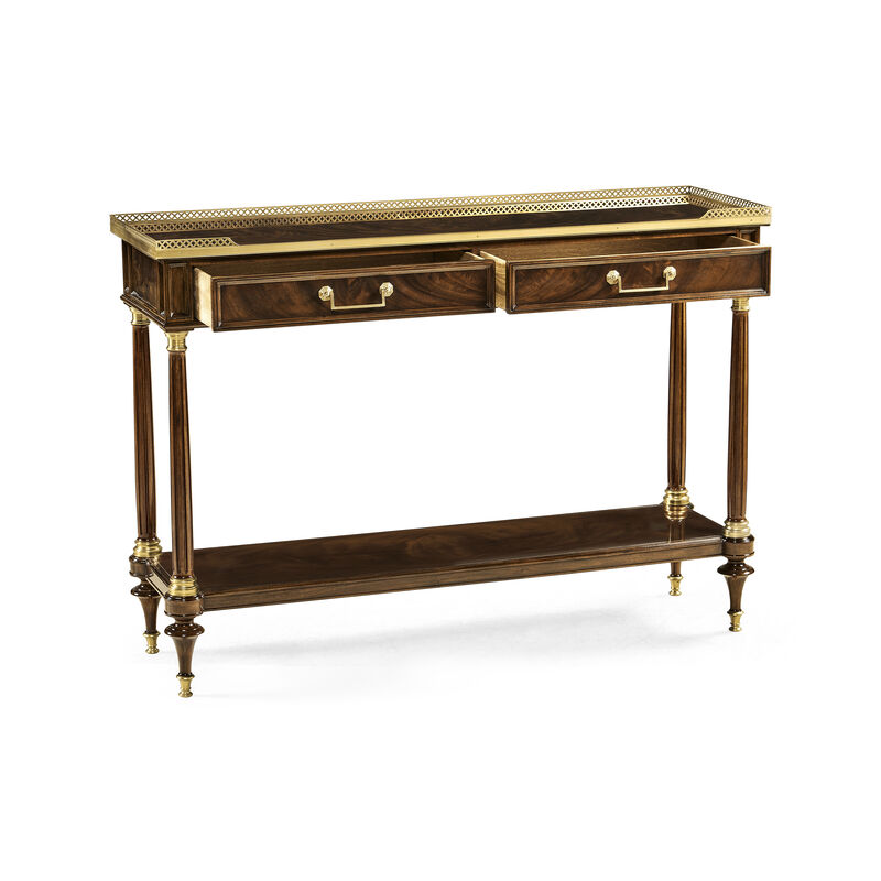 Brompton Mahogany Console Table