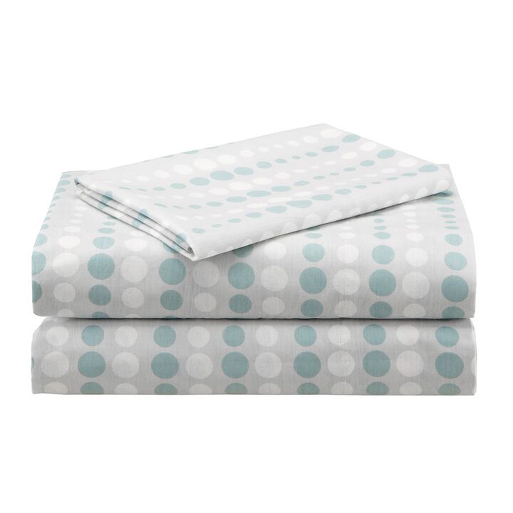 Gracie Mills Timothy 7-Piece Contemporary Geometric Comforter Set with Bed Sheets