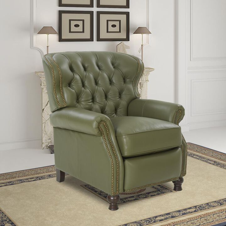 Barcalounger Presidential Recliner, Giorgio Chive / All Leather