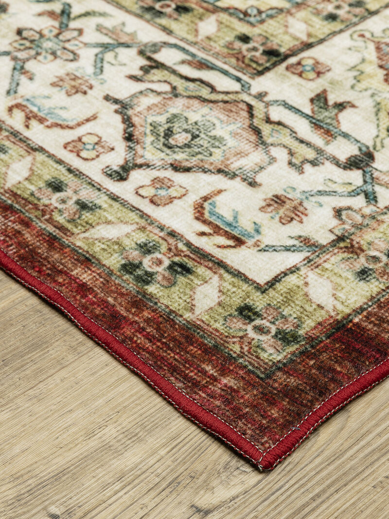 Sumter 5' x 7' Red Rug