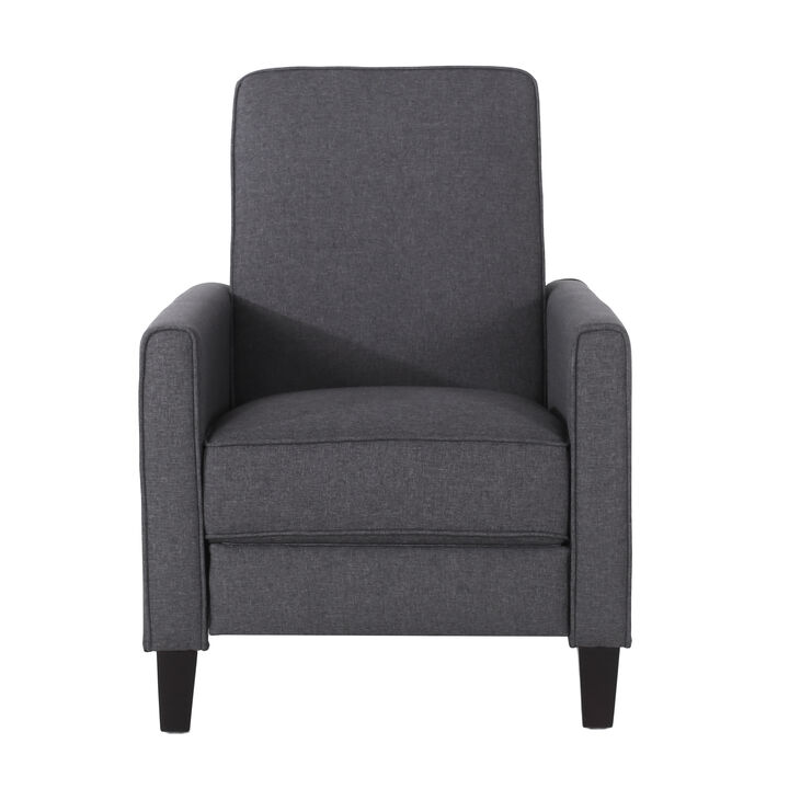 Merax Linen Fabric Manual Recliner Chair