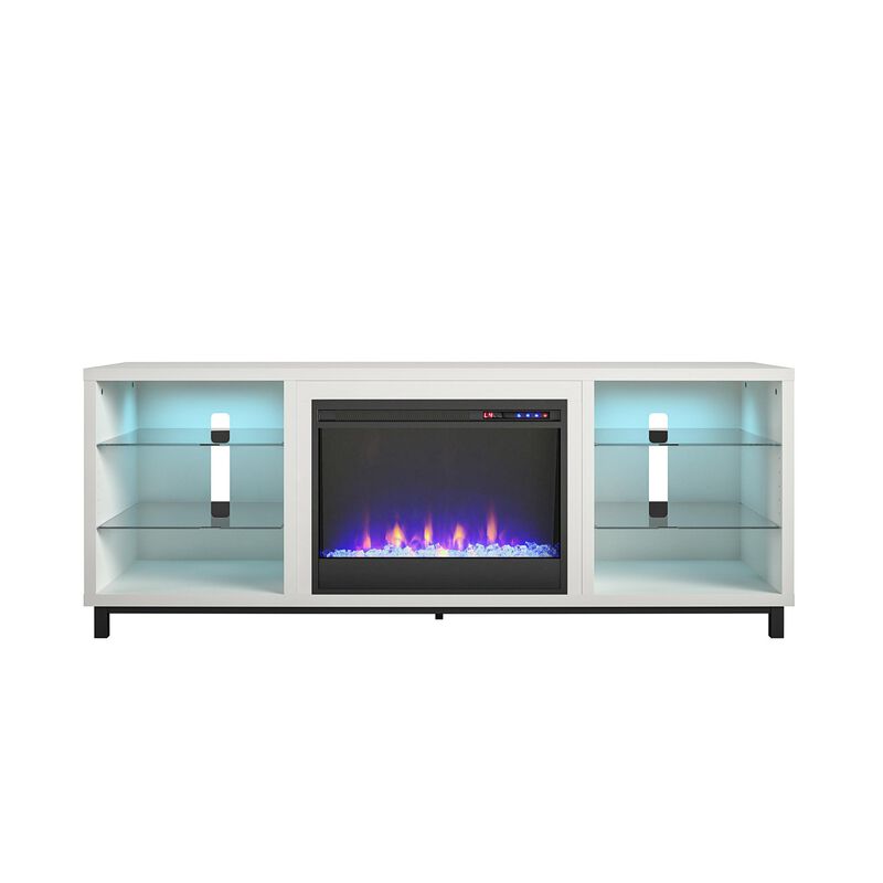 CosmoLiving by Cosmopolitan Westchester Fireplace TV Stand for TVs up to 65"