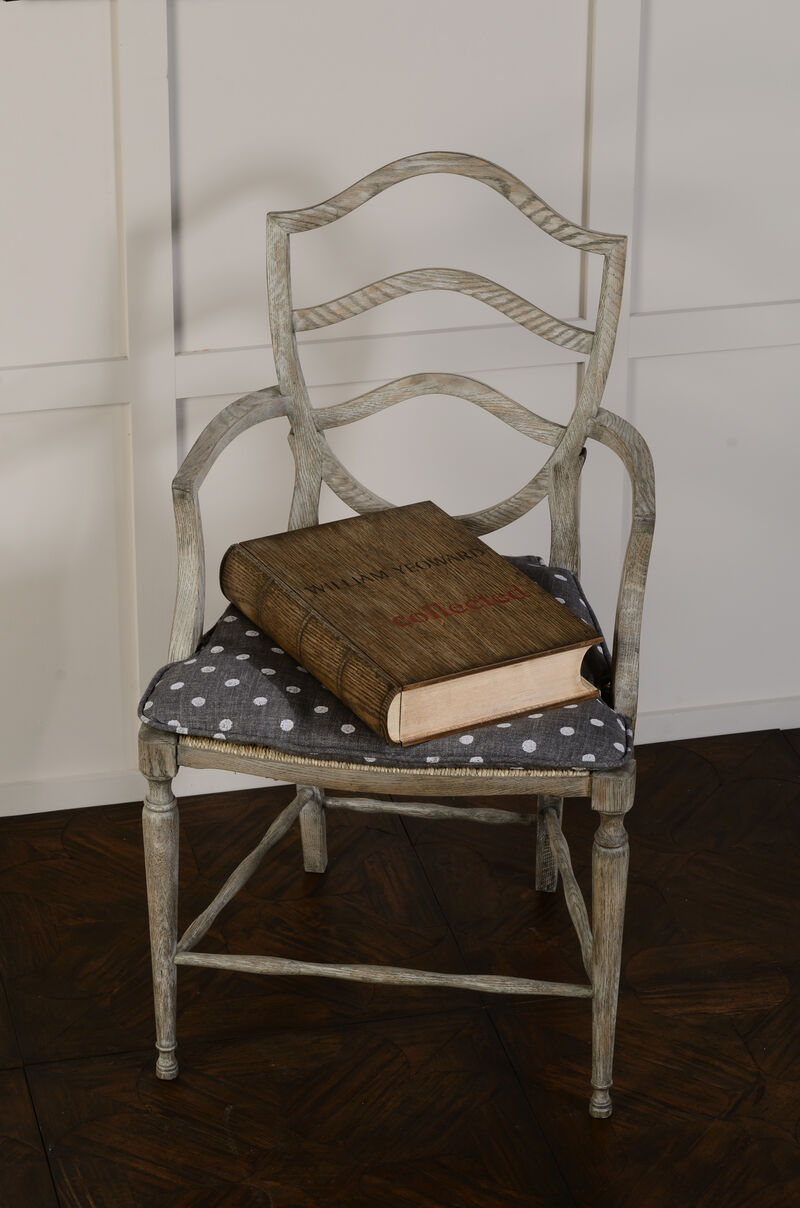 Bodiam Grey Oak Arm Chair