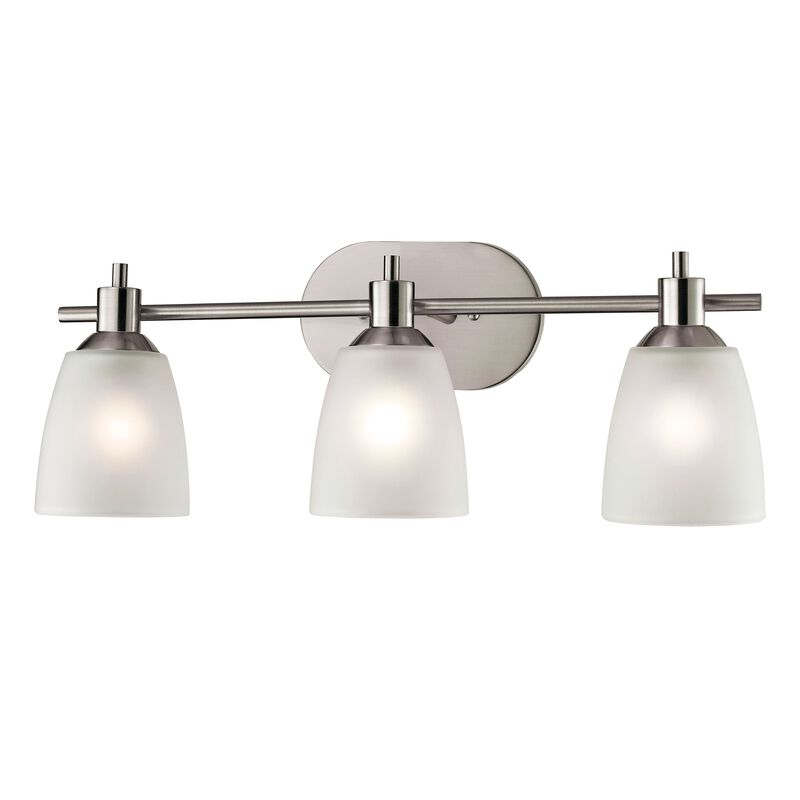 Jackson 22'' Wide 3-Light Silver Vanity Light