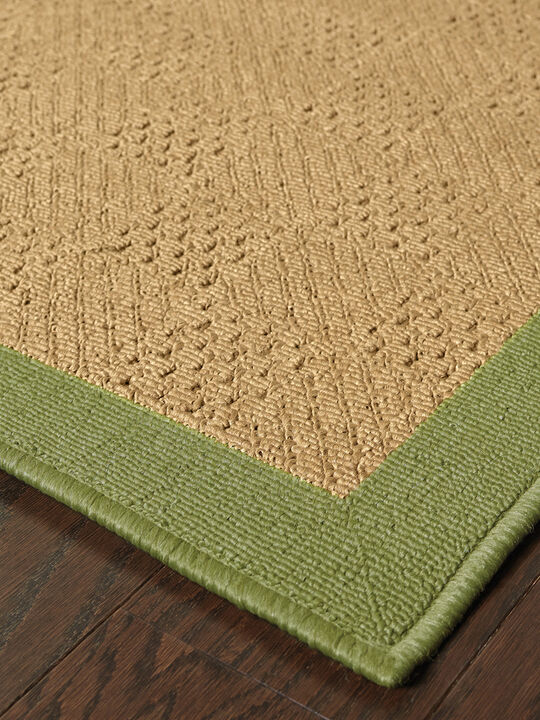 Lanai 1'8" x 3'7" Beige Rug