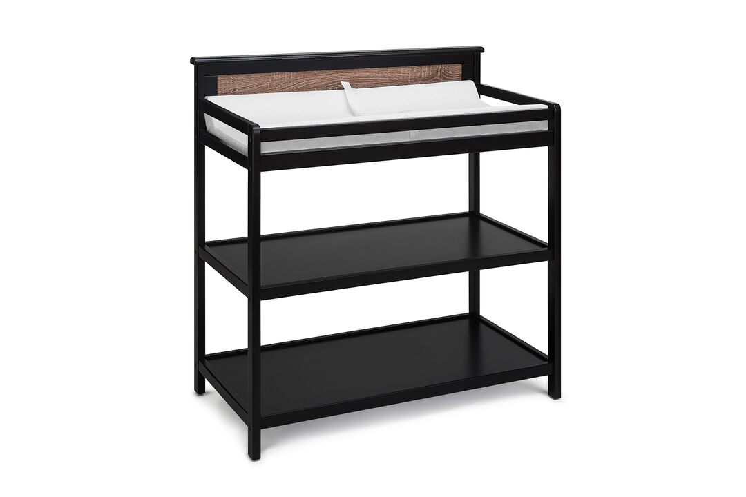 Suite Bebe Connelly Changing Table Black/Vintage Walnut