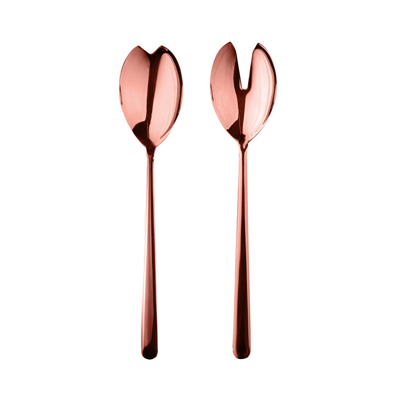 Linea 2 Piece Bronze Salad Serving Set