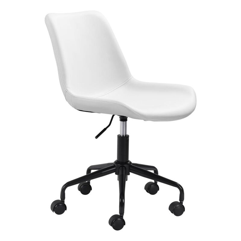 Belen Kox PureComfort Byron Mid-Back Office Chair - White, Belen Kox