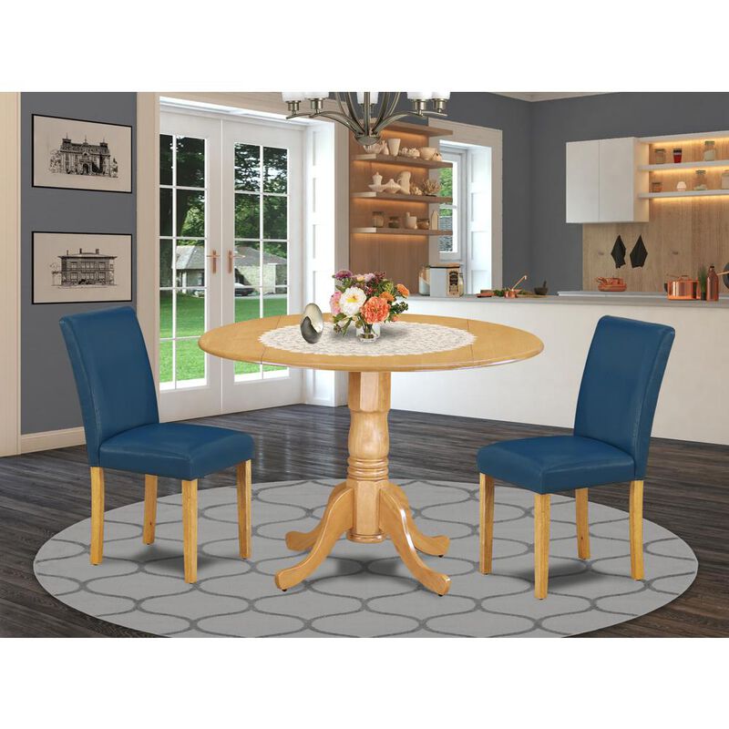 Dining Room Set Oak, DLAB3-OAK-55