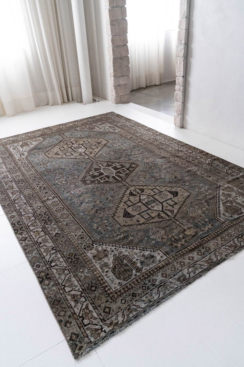 District Loom Vintage Shiraz area rug-Tendoy