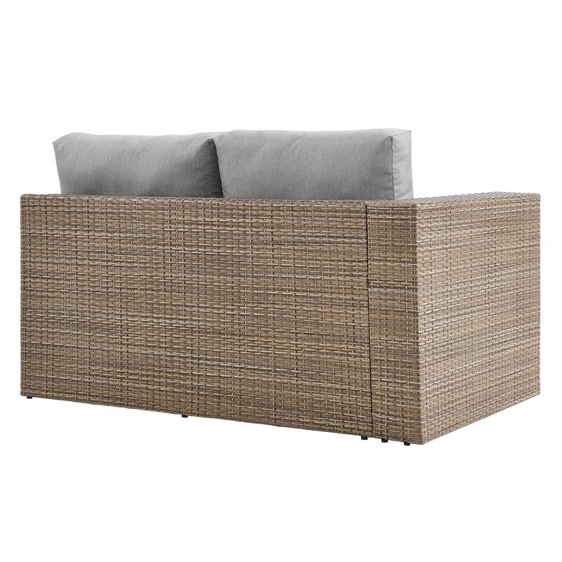 Modway - Convene Outdoor Patio Outdoor Patio Left-Arm Loveseat