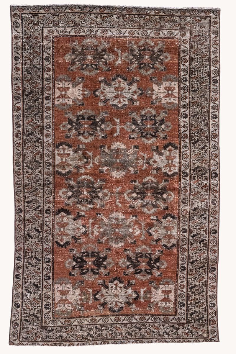 District Loom Vintage Hamadan scatter rug-Florence