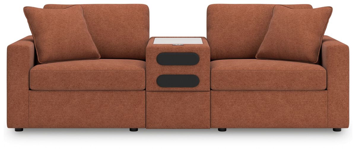 Modmax Spice 3-Piece Sectional with Audio Console