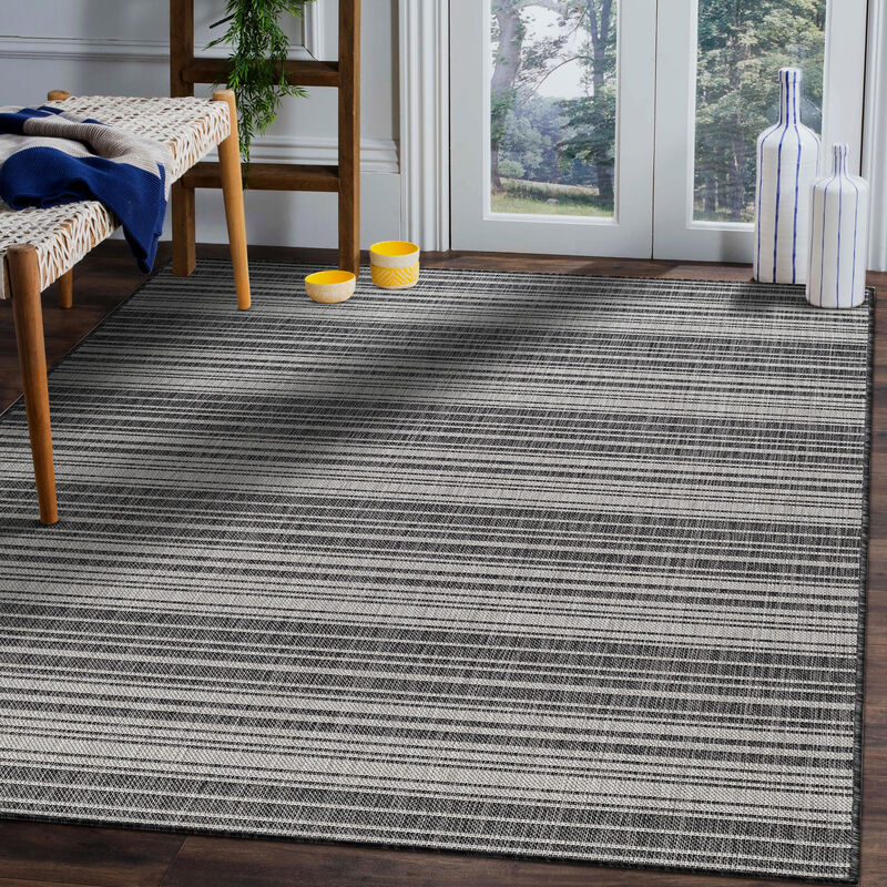 Waikiki Stripe Indoor/Outdoor Area Rug