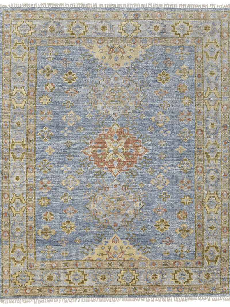 Fillmore 69CIF 3' x 5' Blue/Taupe/Gray Rug