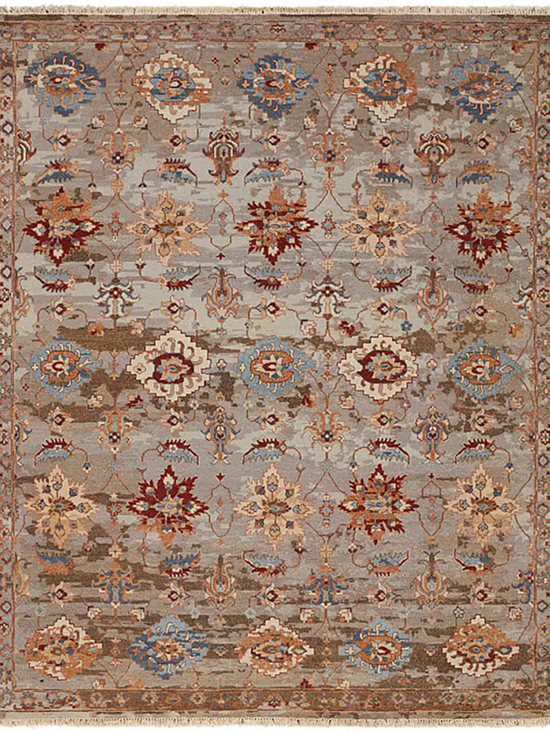 Leylan 0583F 3'6" x 5'6" Brown/Tan/Gray Rug