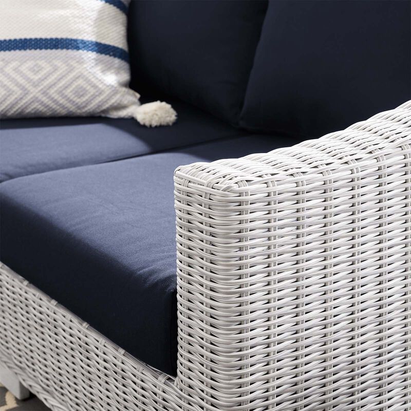 Modway - Conway Sunbrella® Outdoor Patio Wicker Rattan Loveseat