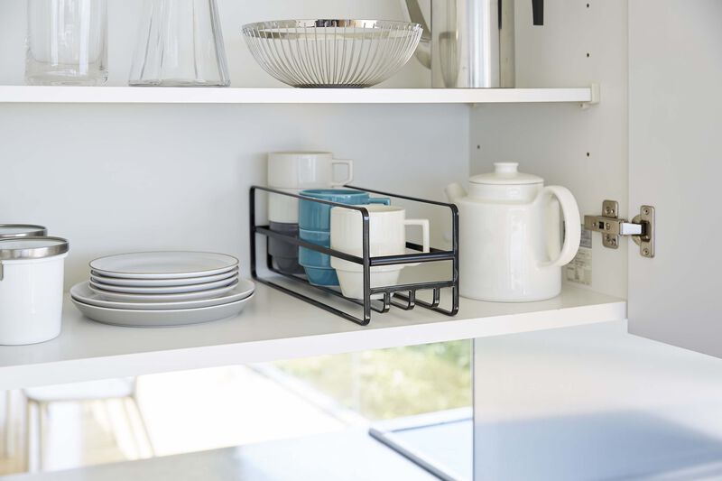 Glass and Mug Cabinet Organizer