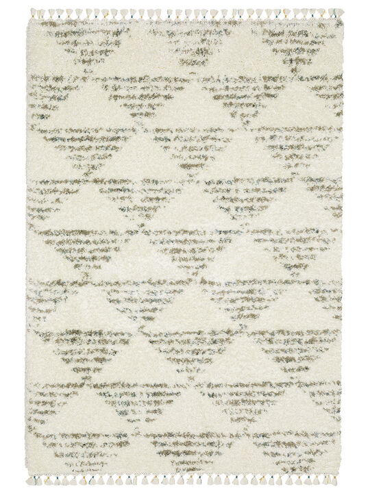 Axis 7'10" x 10'10" Ivory Rug