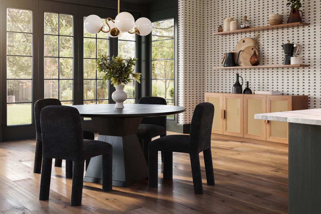Nolan Round Wood Dining Table
