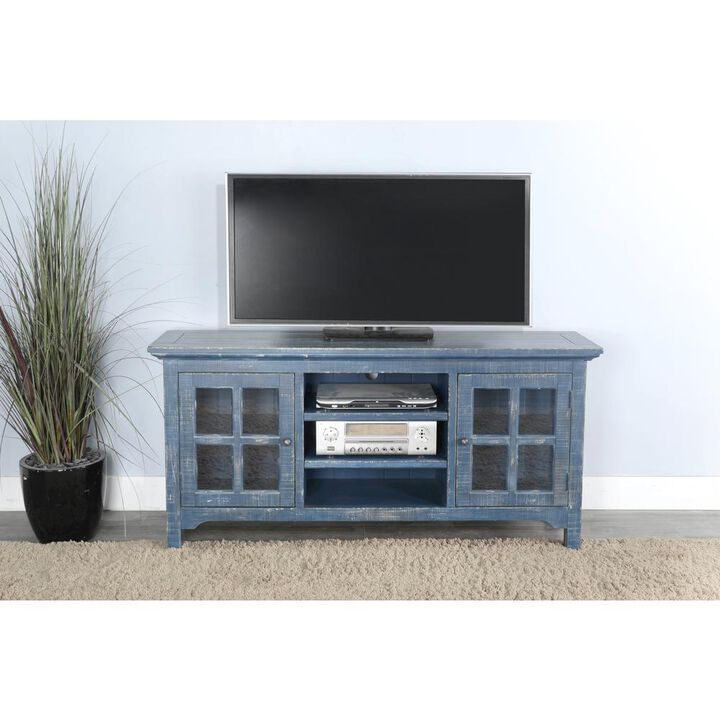 Sunny Designs Ocean Blue TV Console