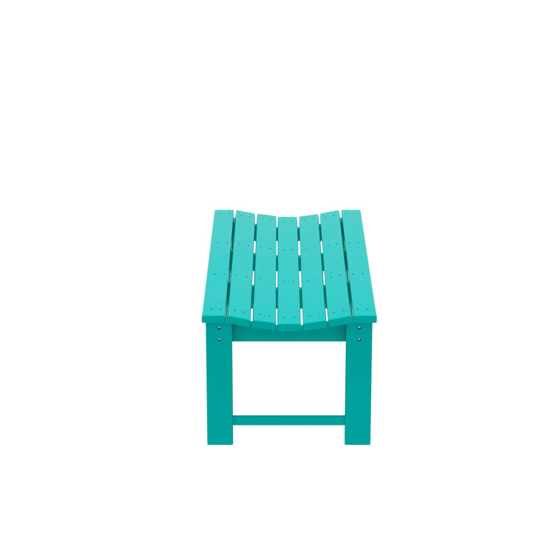 WestinTrends Backless All-Weather Outdoor Bench